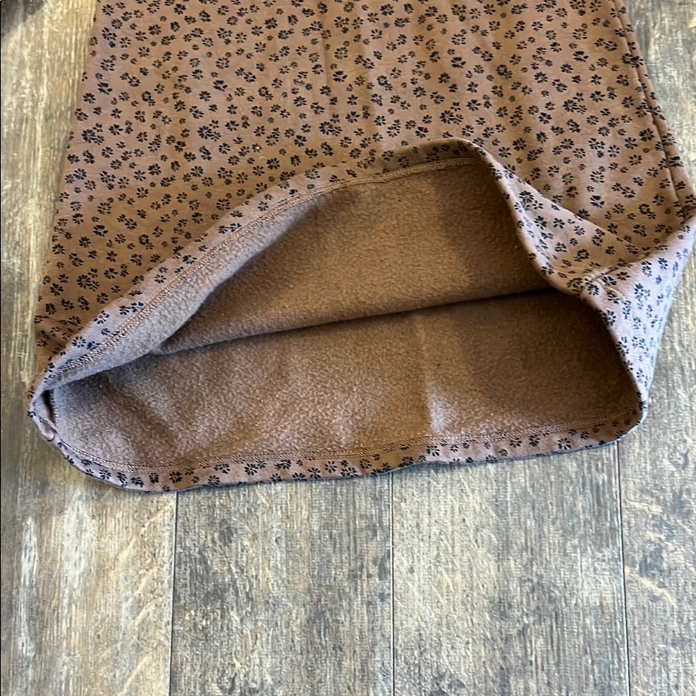 NWOT- GAP Brown Dress w/Flowers - Picture 6 of 7